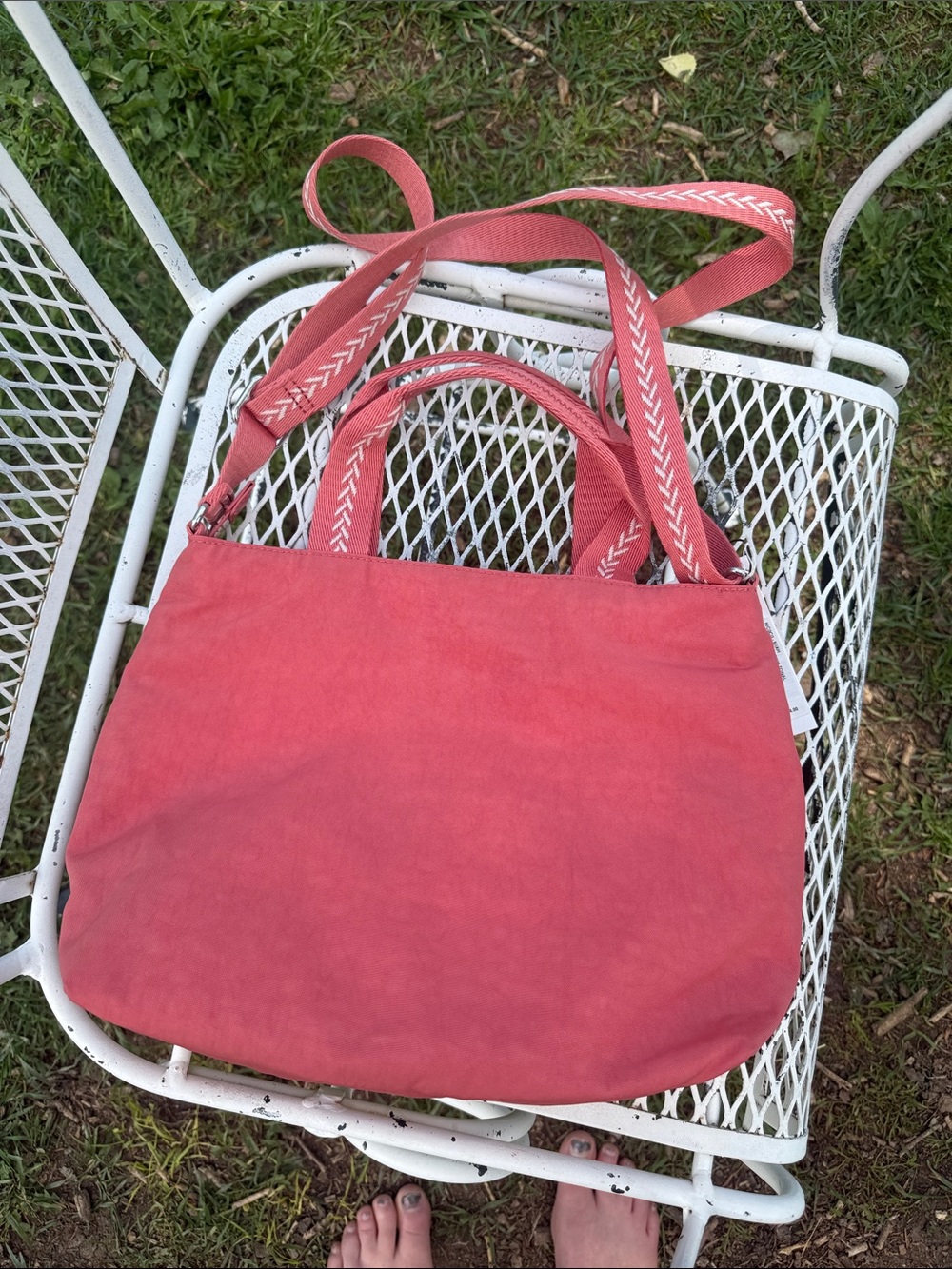 Kipling purse vintage pink tonal 100% recycled lining - Picture 2 of 6
